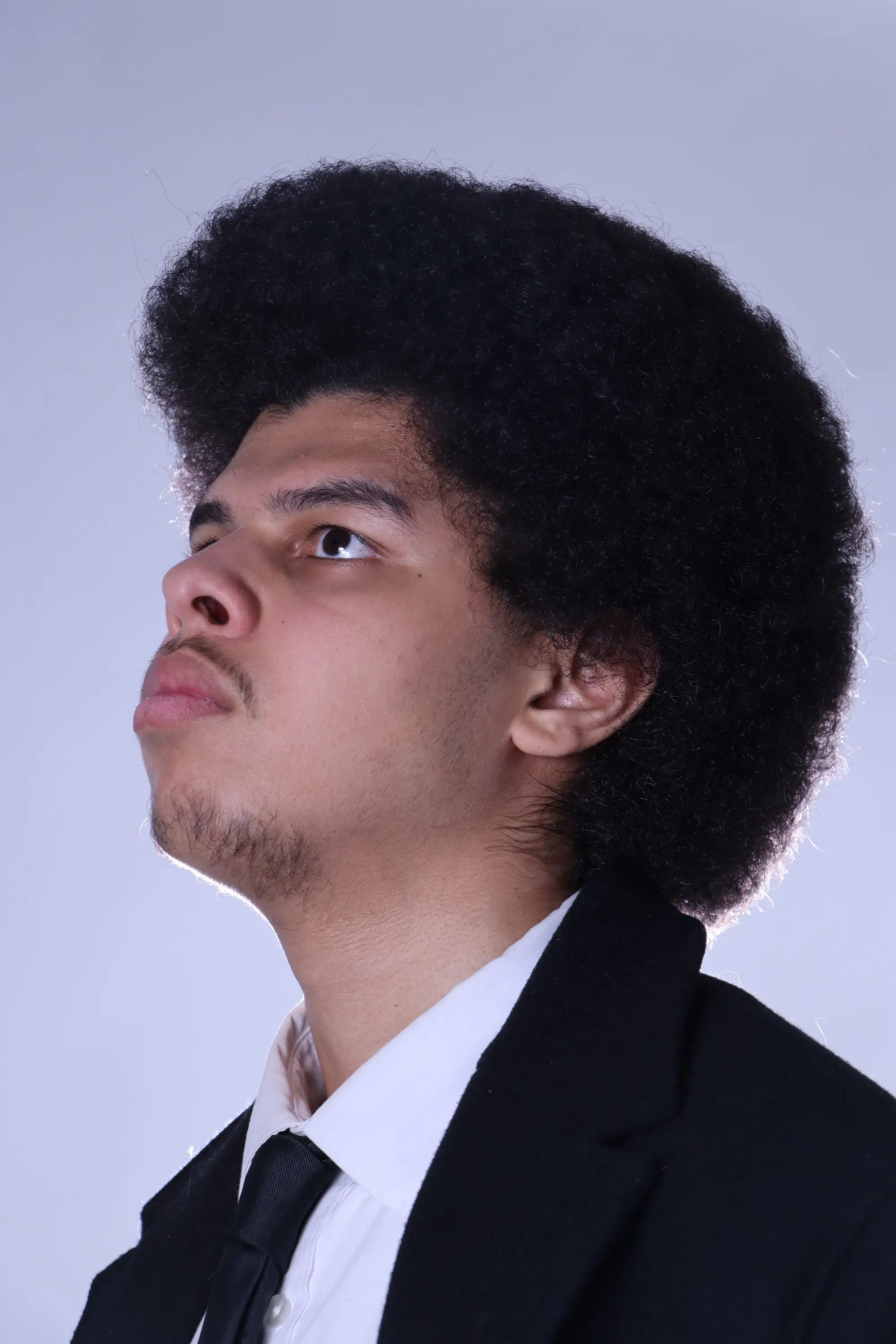 Portrait photo professionnel avec lumière travaillée