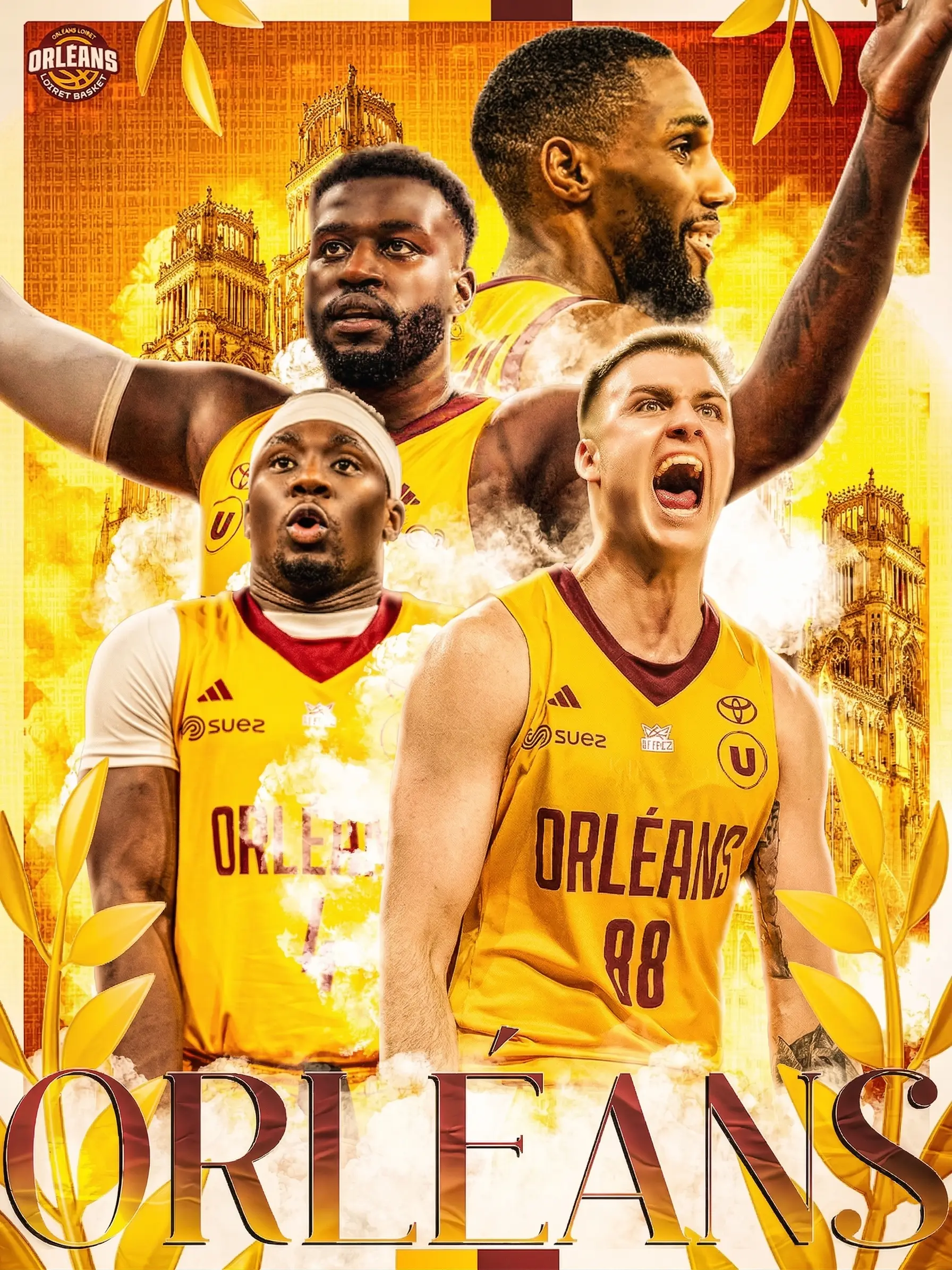 Affiche OLB Basket